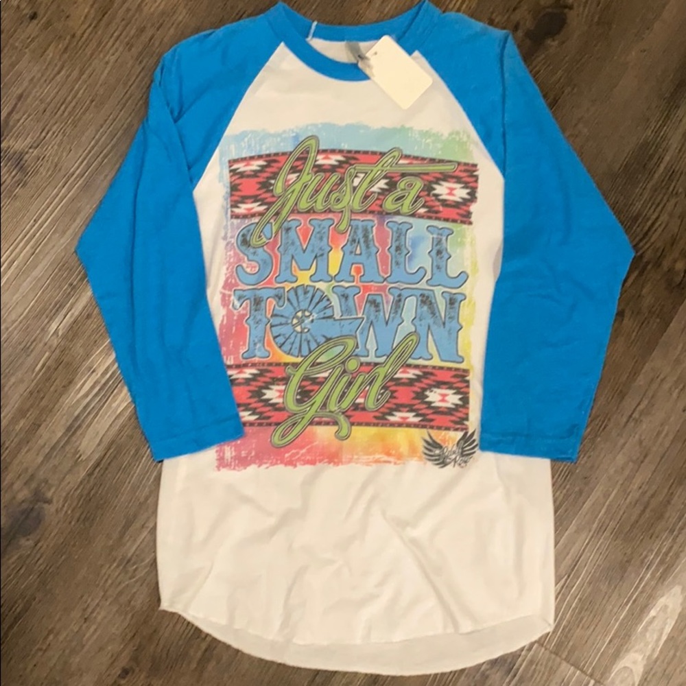 3/4 Raglan Graphic T-Shirt